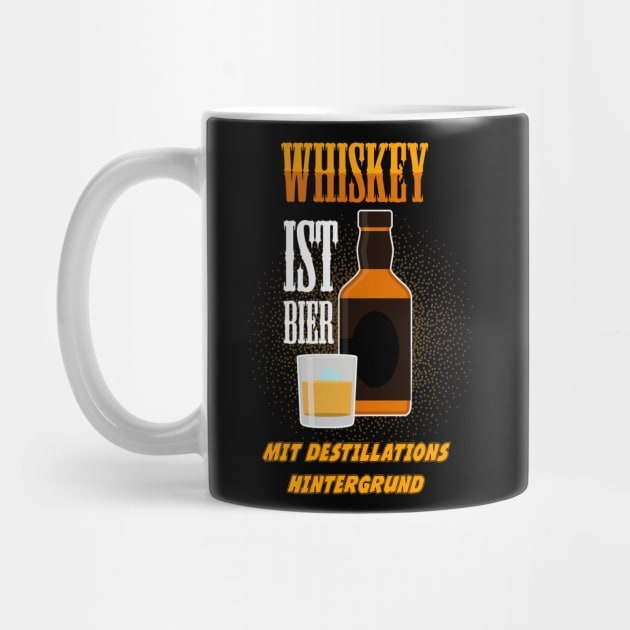 WHISKY IST BIER MIT DESTILLATIONS HINTERGRUND by Diannas